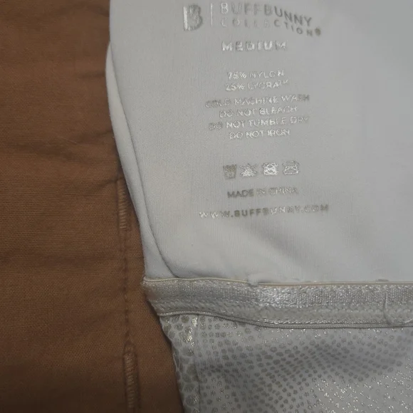 BuffBunny Silver Sports Bra - Picture 3 of 3